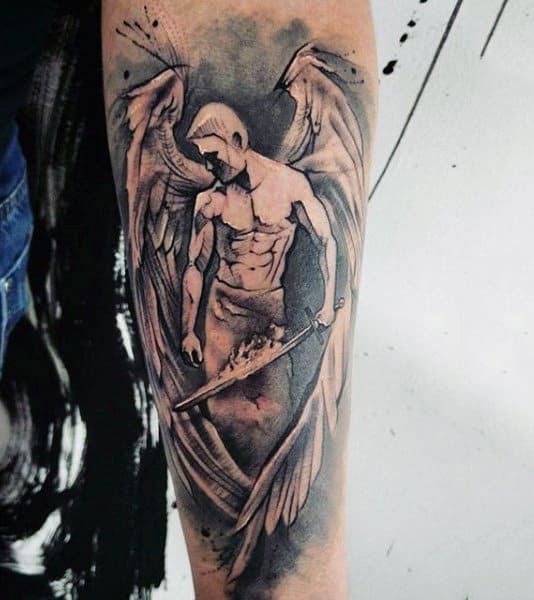 103 Guardian Angel Tattoos For Men 2024 Inspiration Guide Angel 103 Guardian Angel Tattoos For Men 2024 Inspiration Guide Angel