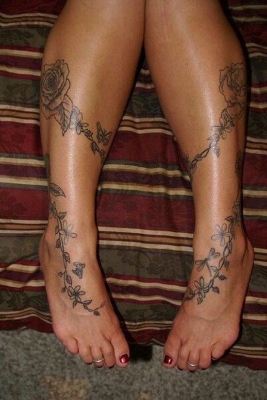 30 Eye Catching Vine Tattoo Ideas 30 Eye Catching Vine Tattoo Ideas