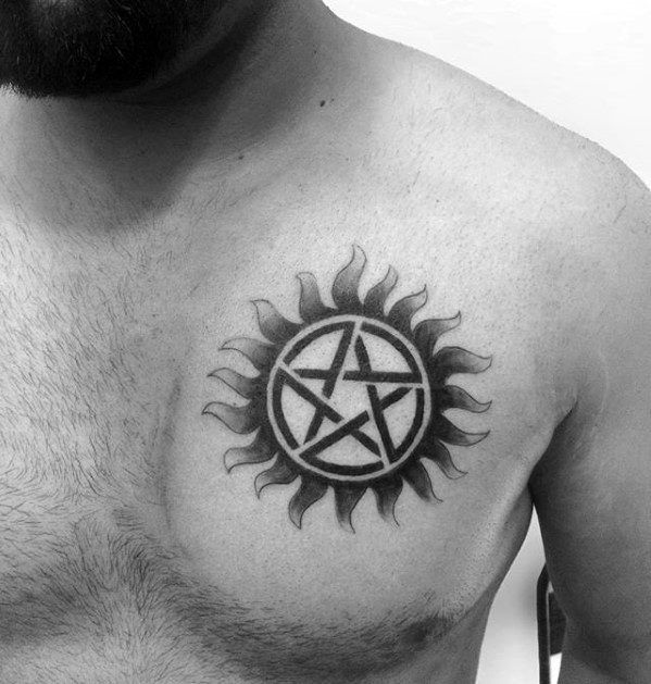 40 Anti Possession Tattoo Designs For Men Supernatural Ideas En 2020 40 Anti Possession Tattoo Designs For Men Supernatural Ideas En 2020