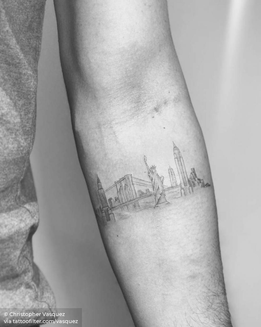 60 New York Skyline Tattoo Designs For Men Big Apple Ink Ideas 60 New York Skyline Tattoo Designs For Men Big Apple Ink Ideas