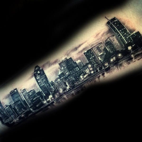 70 City Skyline Tattoo Designs For Men Downtown Ink Ideas 70 City Skyline Tattoo Designs For Men Downtown Ink Ideas
