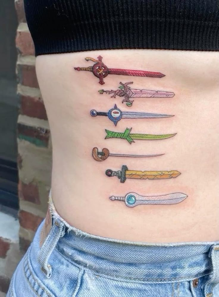 Adventure Time Swords Tattoo Ideas & Inspiration