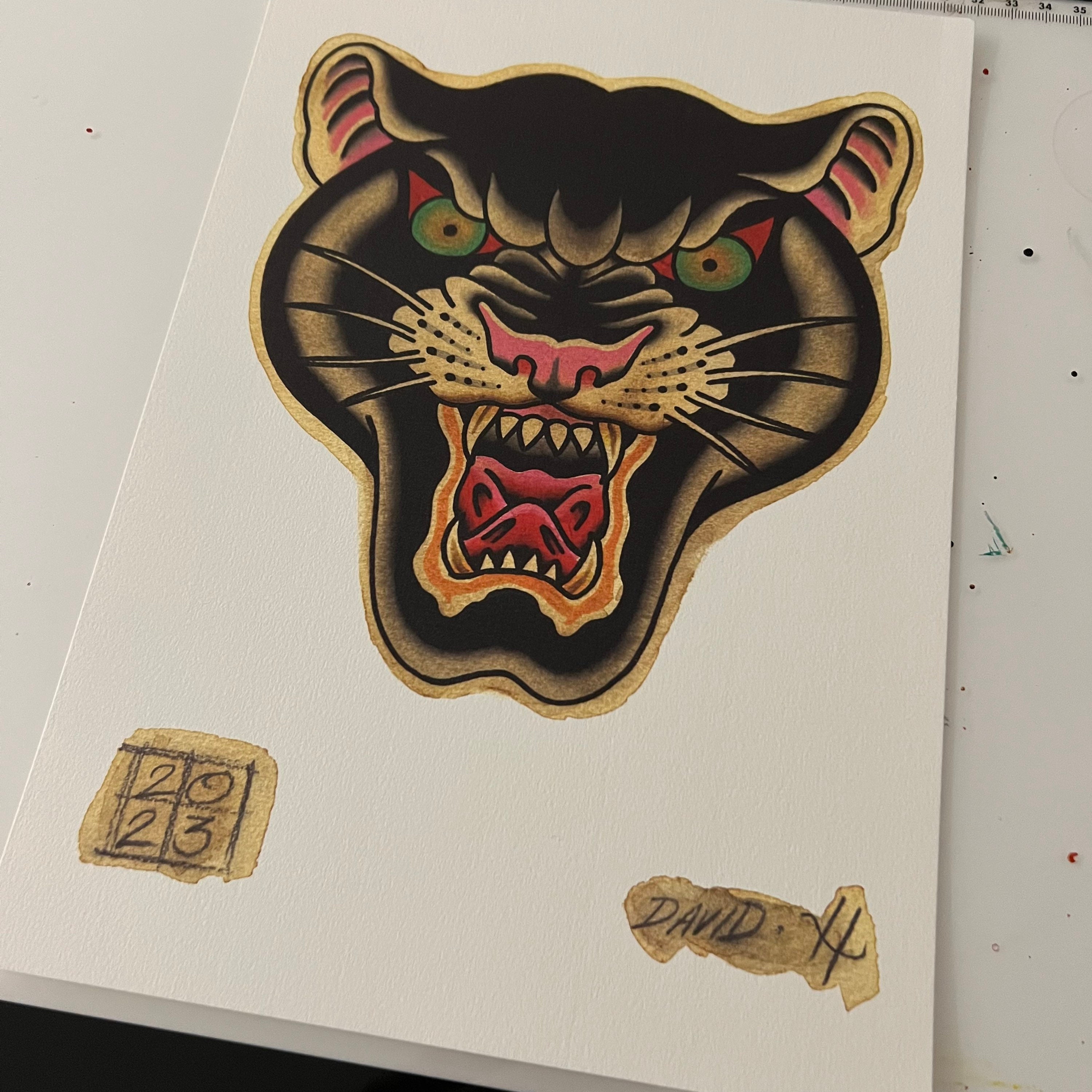 American Traditional Panther Tattoo: Bold Designs & Meanings