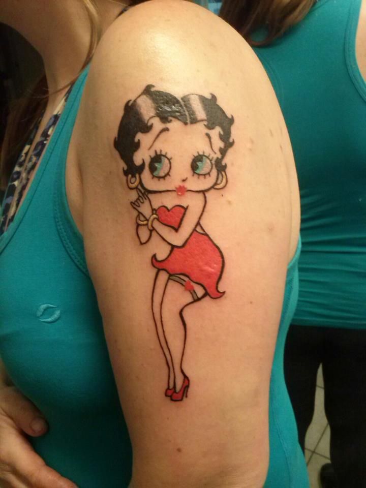 Betty Boop Tattoo Stencil: Easy DIY Guide