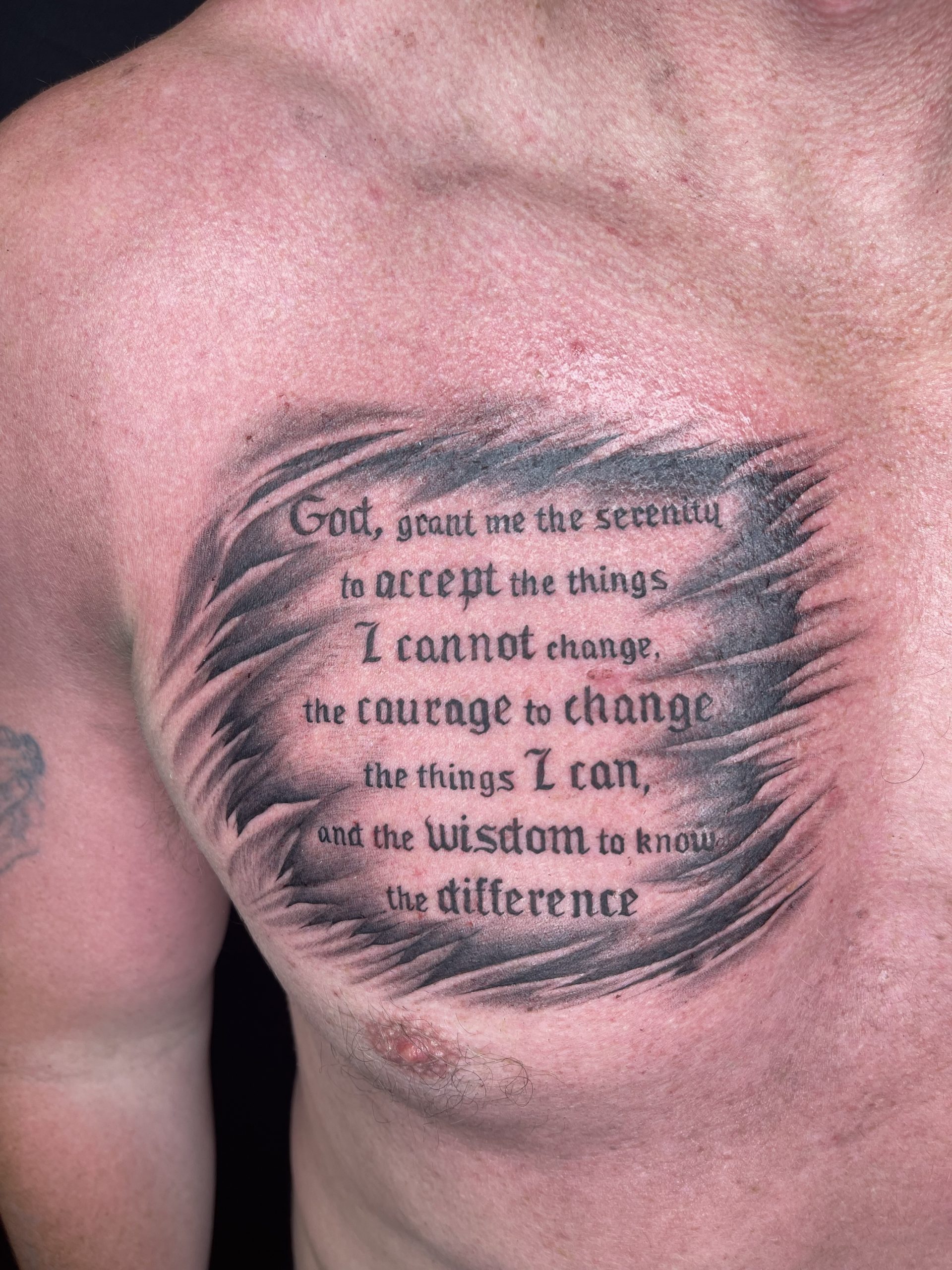 Bible Quotes Chest Tattoos: Inspirational Ideas