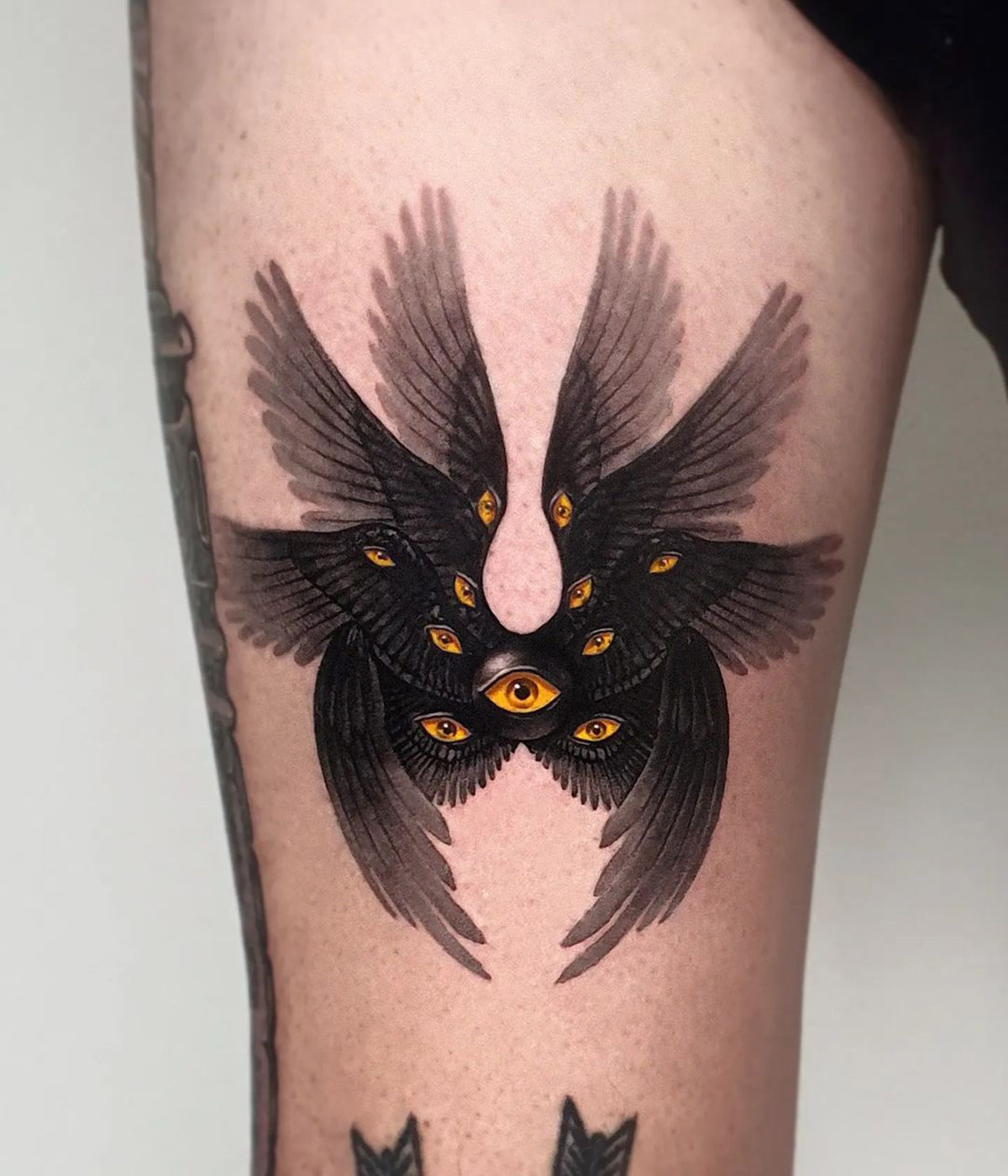 Biblical Hellscape Tattoo Sleeve Ideas & Inspiration