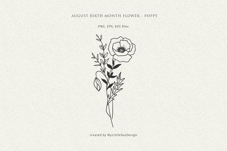 August Birth Flower Tattoo Ideas: Inspiration & Designs