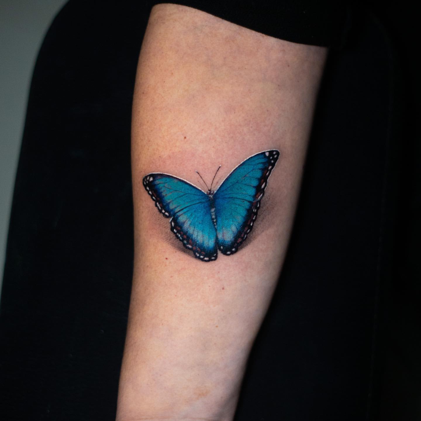 Blue Morpho Butterfly Tattoo: Stunning Design Ideas