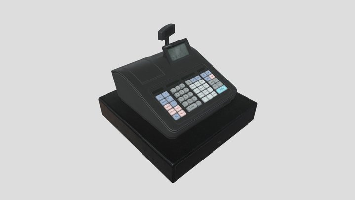 Cash Register 3D Fridge Magnet: Unique Souvenir Idea