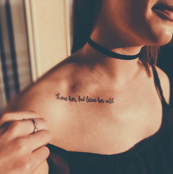 Collar Bone Tattoos For Ladies Collar Bone Tattoos For Ladies
