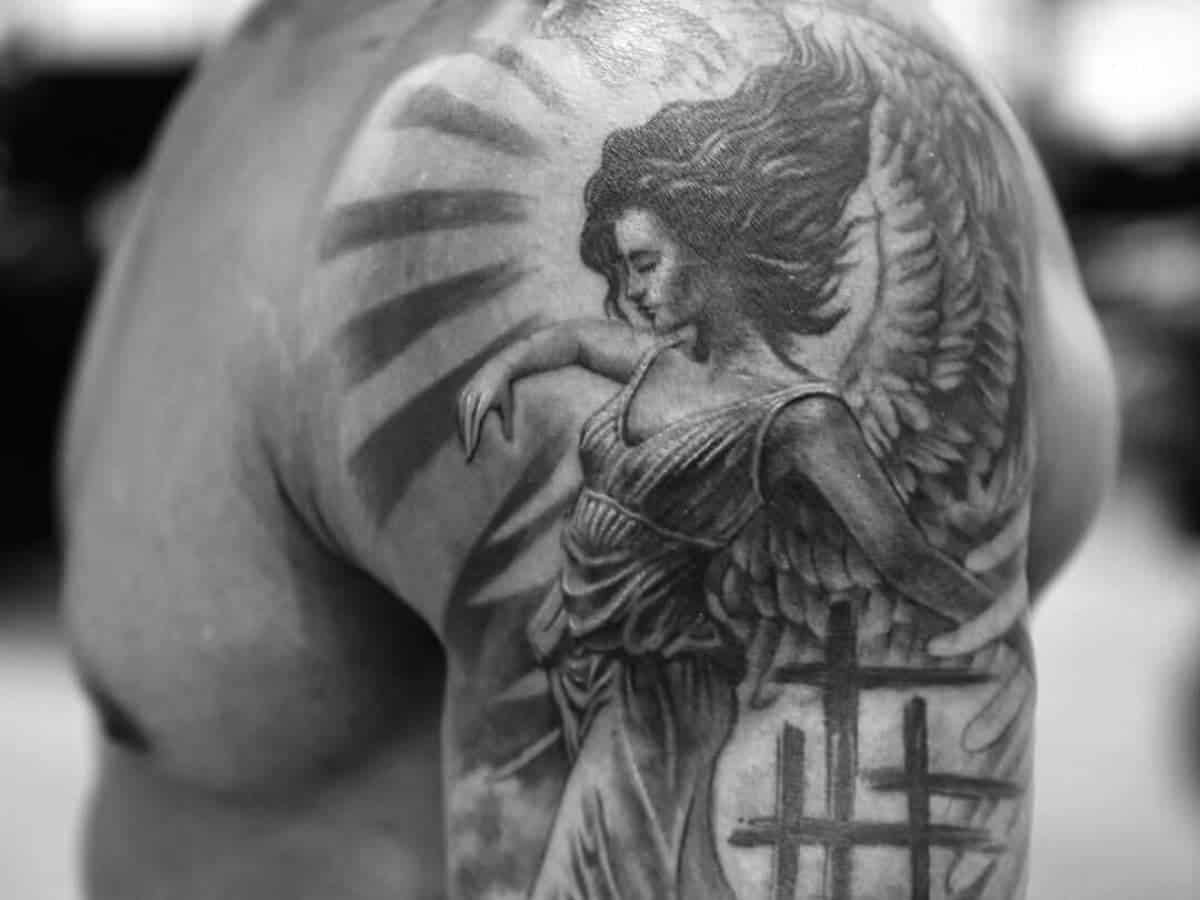 Cool Shoulder Tattoos For Men