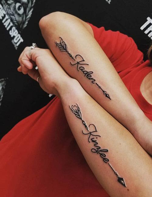 Couple Name Tattoo Designs Couple Name Tattoo Designs