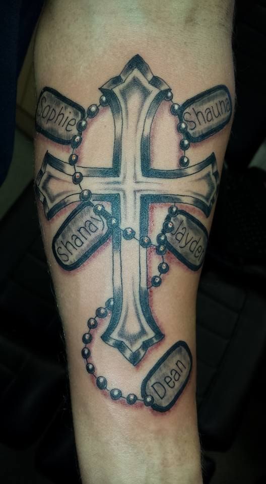 Cross Tattoo Designs With Names Cross Tattoo Designs With Names