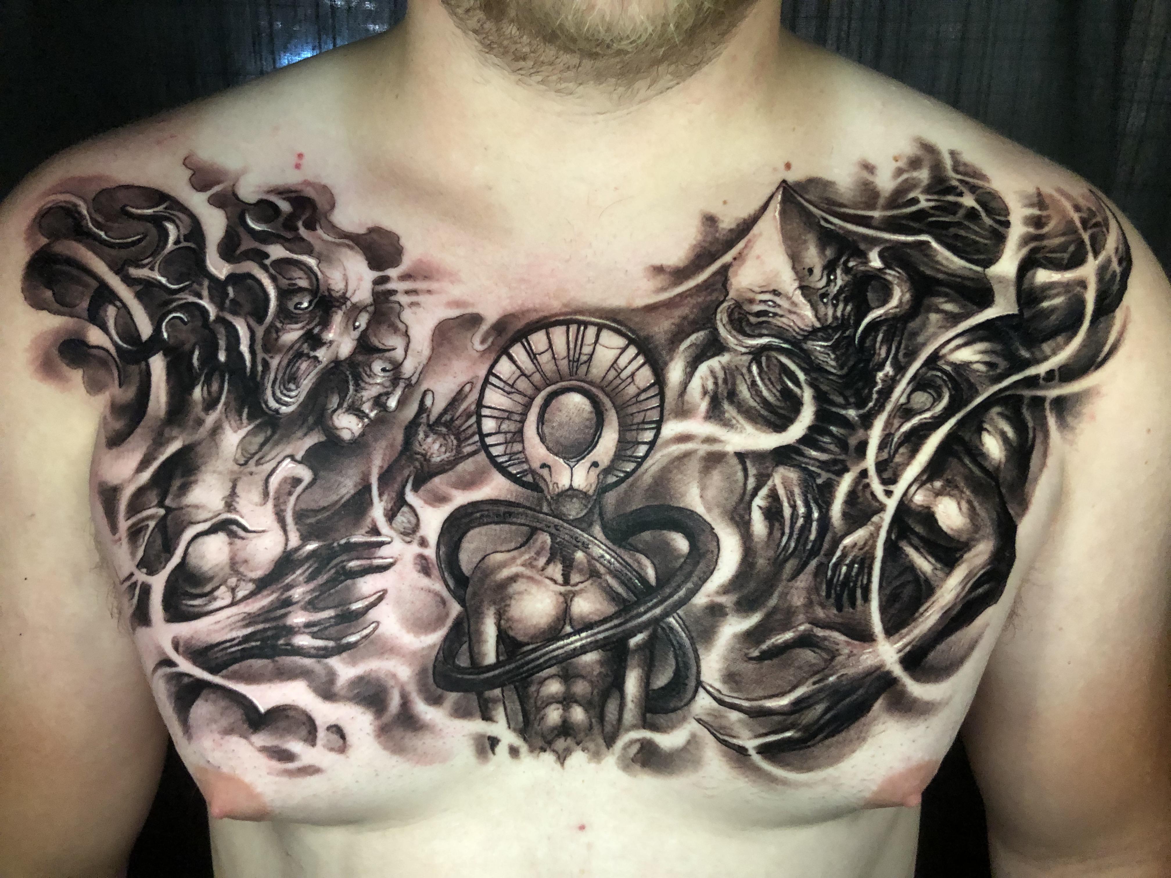 Demons vs. Angels: Epic Tattoo Battle Ideas