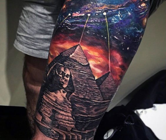 Bold Egyptian Tattoos: Top Designs for Men
