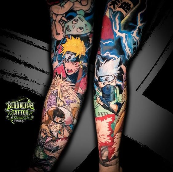 Emo Anime Tattoo Ideas: Unique Designs for Fans