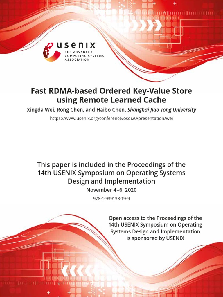 Fast 23 Rolex A Scalable Rdma Oriented Learned Key Value Store For Fast 23 Rolex A Scalable Rdma Oriented Learned Key Value Store For