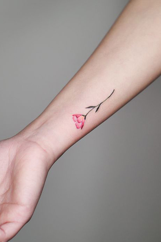 Flower Tattoos On Side: Trendy & Elegant Ideas