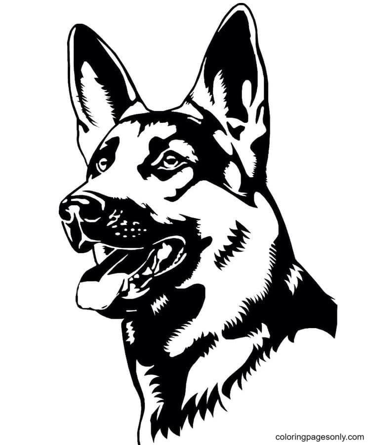 German Shepherd Drawing Clip Art Image Clipsafari German Shepherd Drawing Clip Art Image Clipsafari