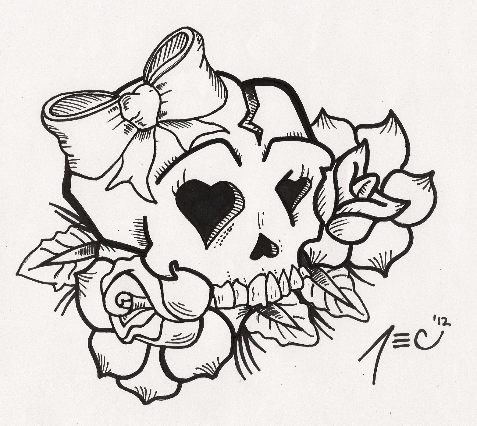 Girly Skull Tattoo By Theadrock On Deviantart Girly Skull Tattoos Girly Skull Tattoo By Theadrock On Deviantart Girly Skull Tattoos