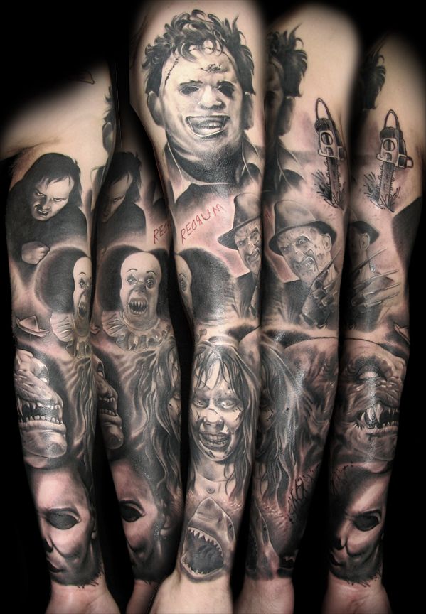 Spooky Ink: 10 Horror Movie Tattoo Ideas for Fans