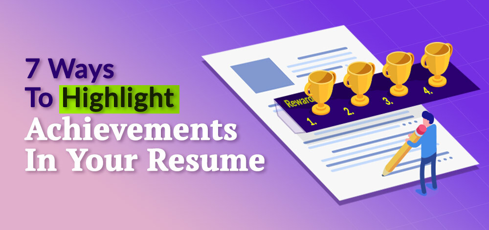 How To Highlight Your Achievements On Resume How To Highlight Your Achievements On Resume