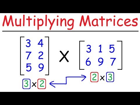 How To Multiply Matrices Quick Easy Youtube How To Multiply Matrices Quick Easy Youtube