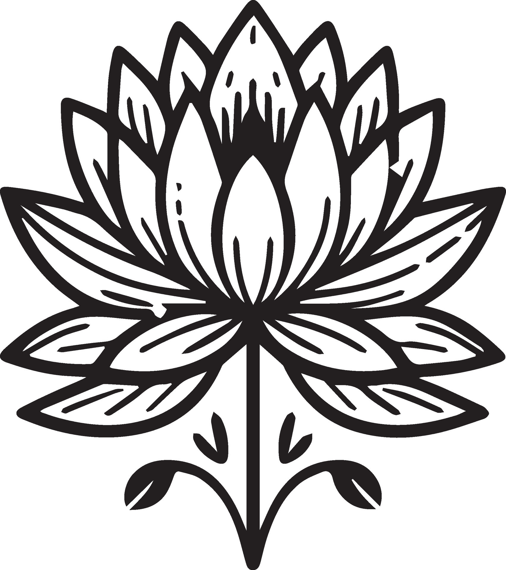 Japanese Water Lily Tattoo Japanese Water Lily Tattoo