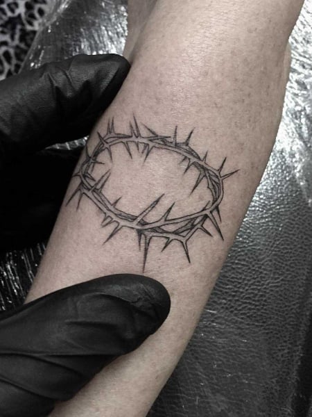 Crown of Thorns Tattoos: Jesus Symbolism Explained  
Jesus With Thorn Crown: Tattoo Ideas & Meaning  
Thorn Crown Tattoos: Honoring Jesus’ Sacrifice  
Meaningful Jesus Crown of Thorns Tattoo Designs  
Jesus Thorn Crown Tattoos: Symbolism & Inspiration
