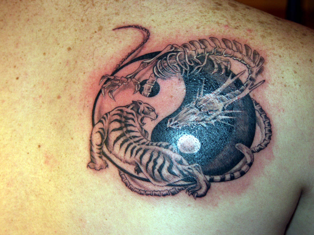 Jing and Jang Tattoo: Balancing Ink Artistry