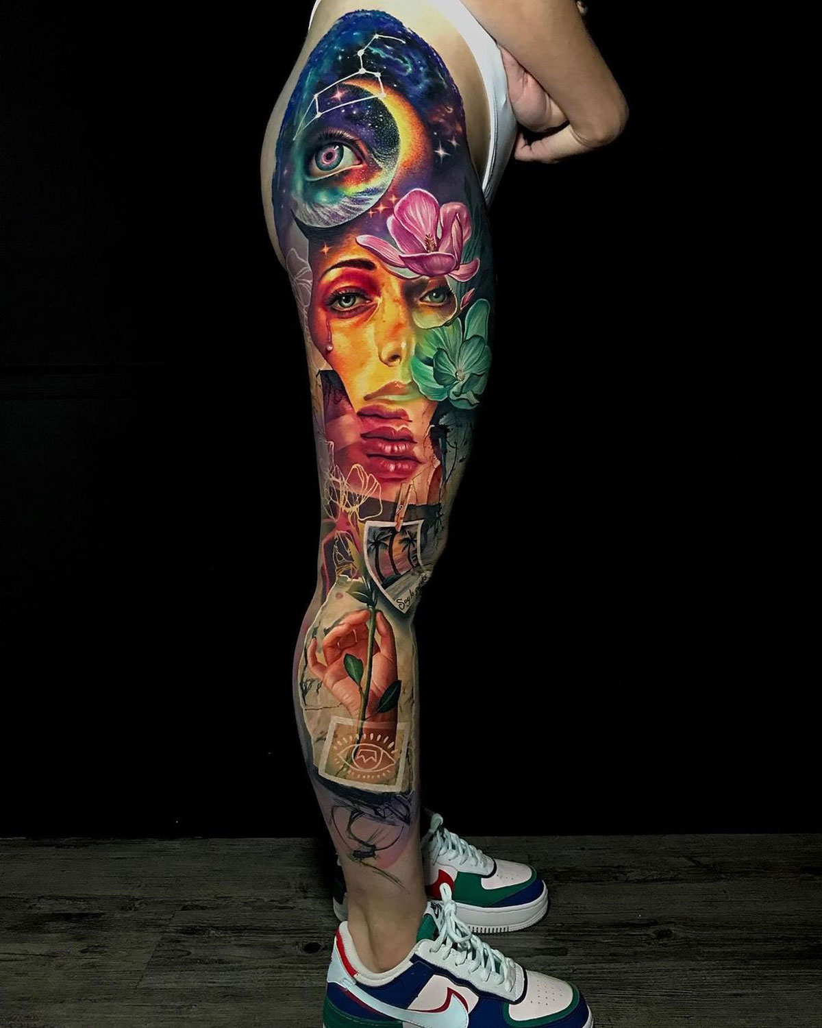 Stunning Leg Sleeve Flower Tattoo Ideas to Inspire Your Next Ink