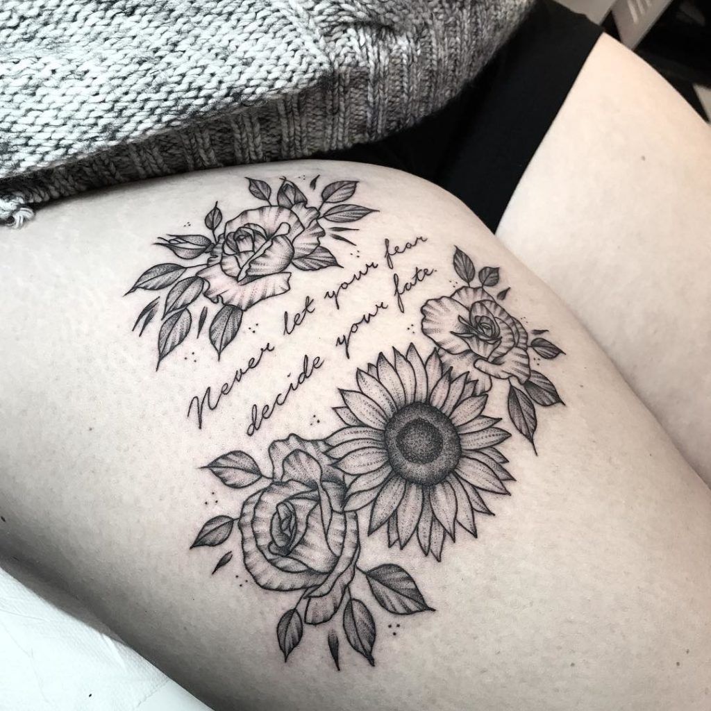Meaningful Thigh Tattoo Quotes: Inspiration for Your Next Ink