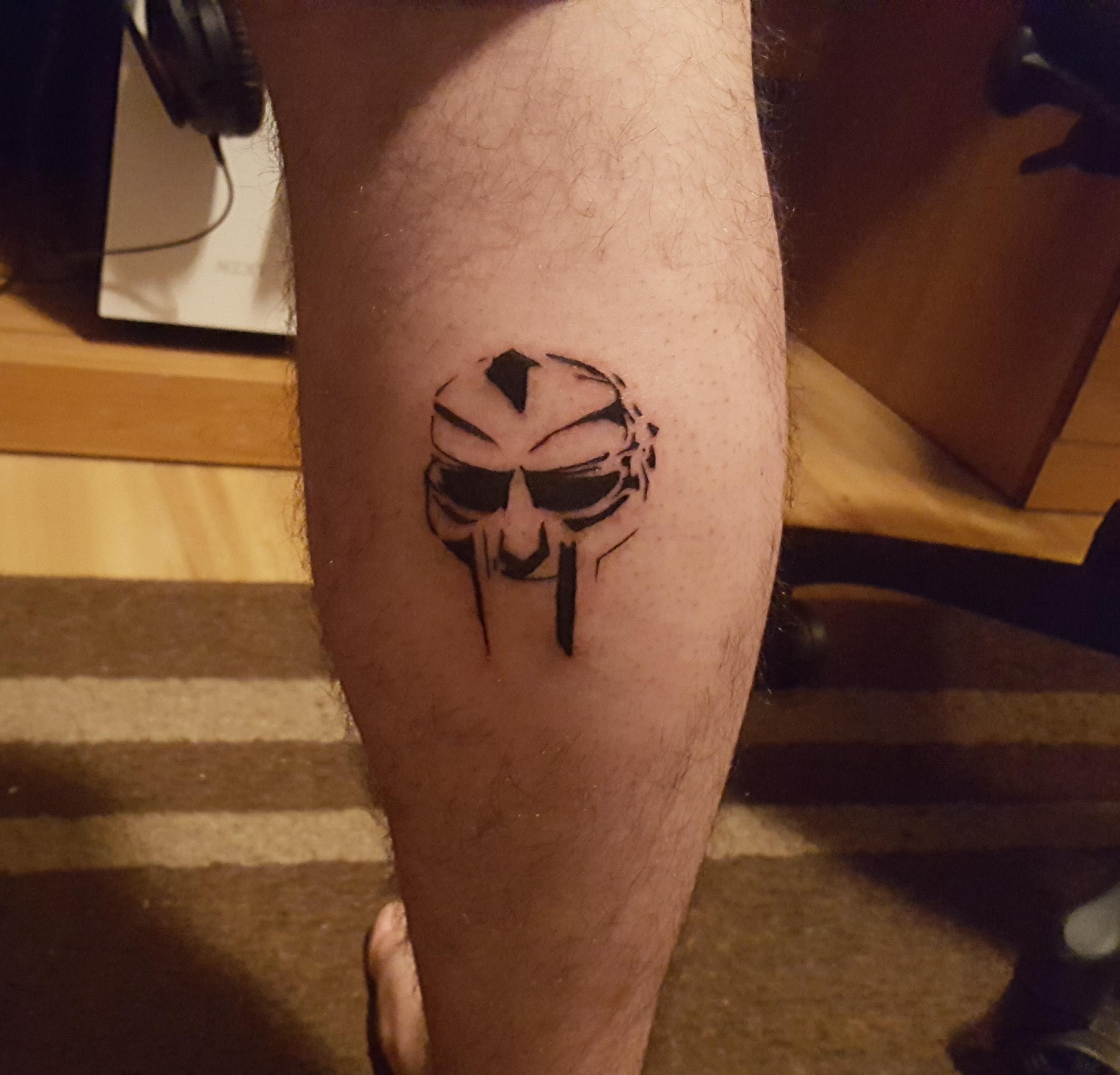 Mf Doom Mask Tattoo Ideas & Inspiration