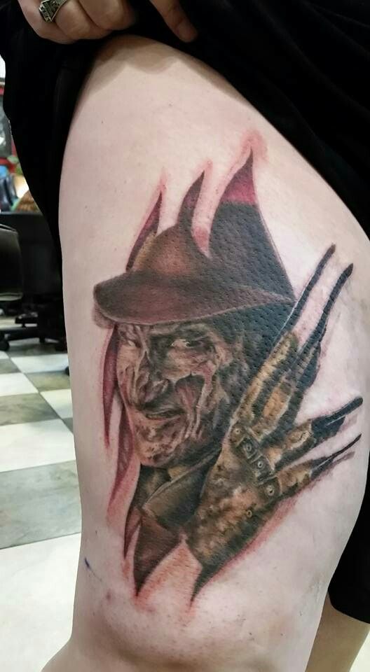 My Freddy Krueger Tattoo Jesse Lafarge Old School Tattoo Bellingham My Freddy Krueger Tattoo Jesse Lafarge Old School Tattoo Bellingham