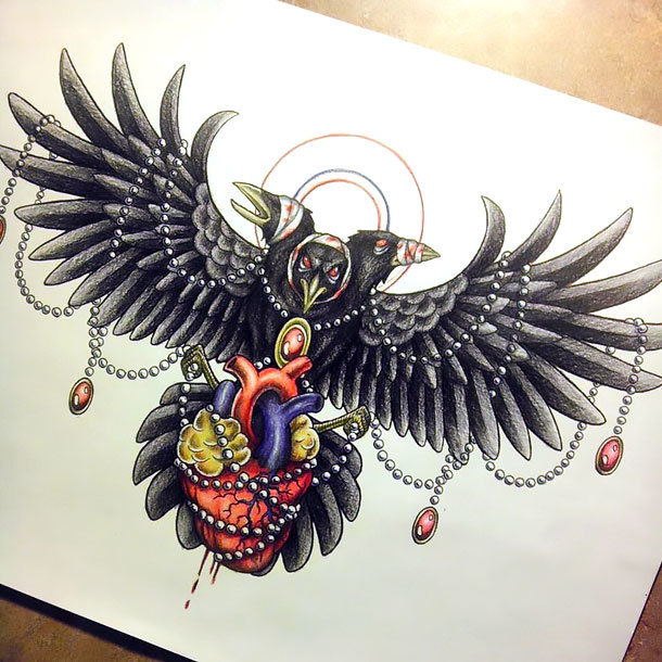 Neo Traditional Crow Tattoo: Bold, Meaningful Ink Ideas