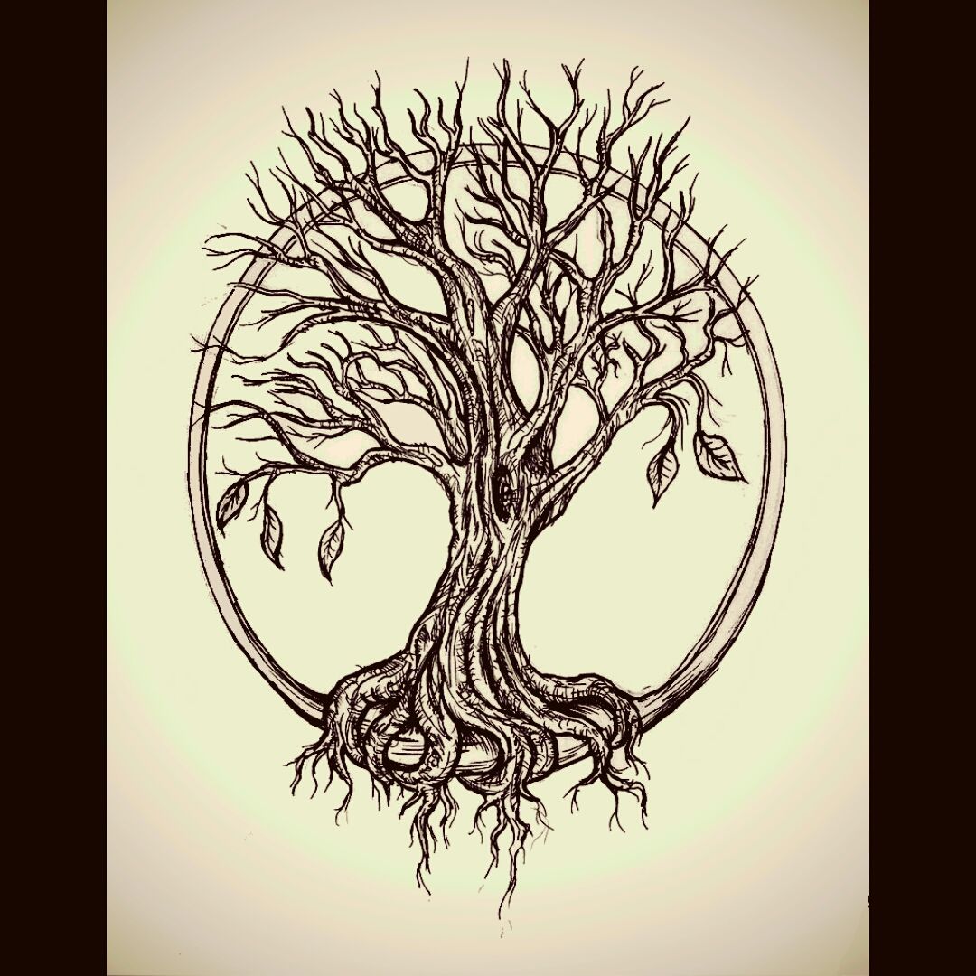 Nordic Tree Of Life Tattoo