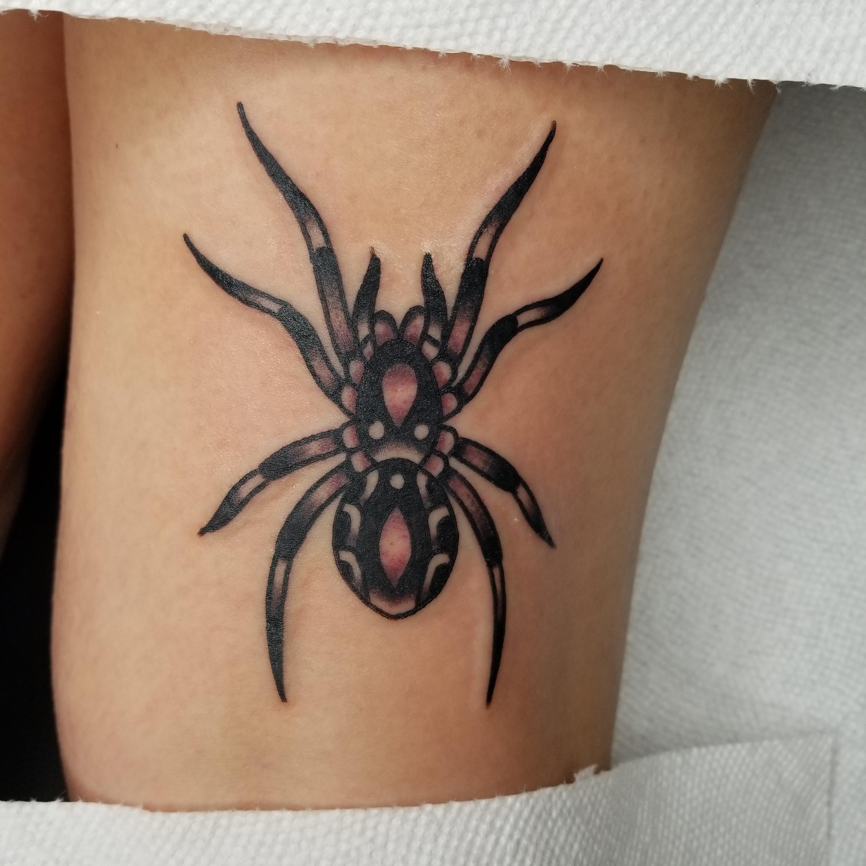 Pin By Jack Liversidge On Spiders Spider Tattoo Traditional Pin By Jack Liversidge On Spiders Spider Tattoo Traditional