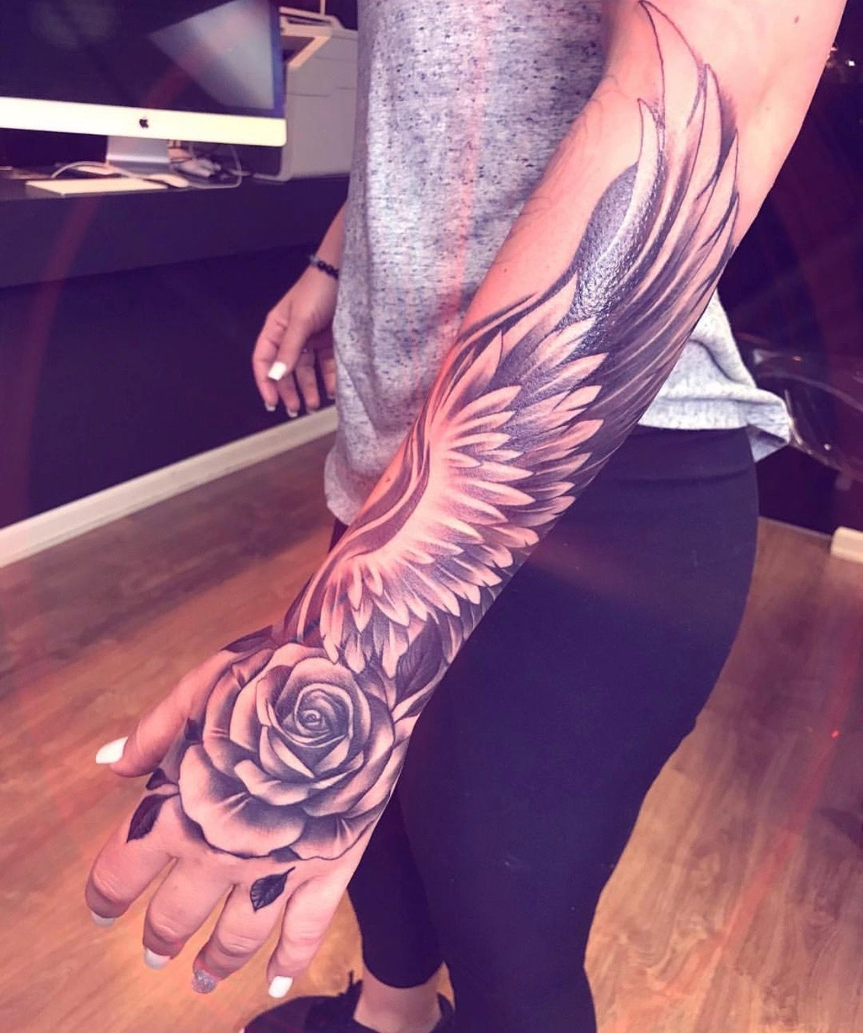 Pin On Sz Rny Tetov L S Angel Wings Tattoo Forearm Wings Tattoo Pin On Sz Rny Tetov L S Angel Wings Tattoo Forearm Wings Tattoo