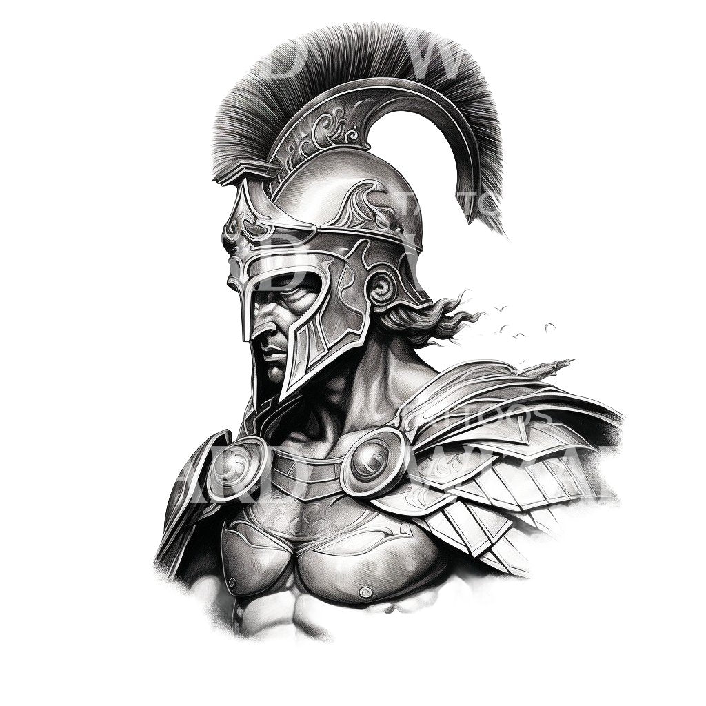 Protector Warrior Angel Tattoo Ideas & Inspiration