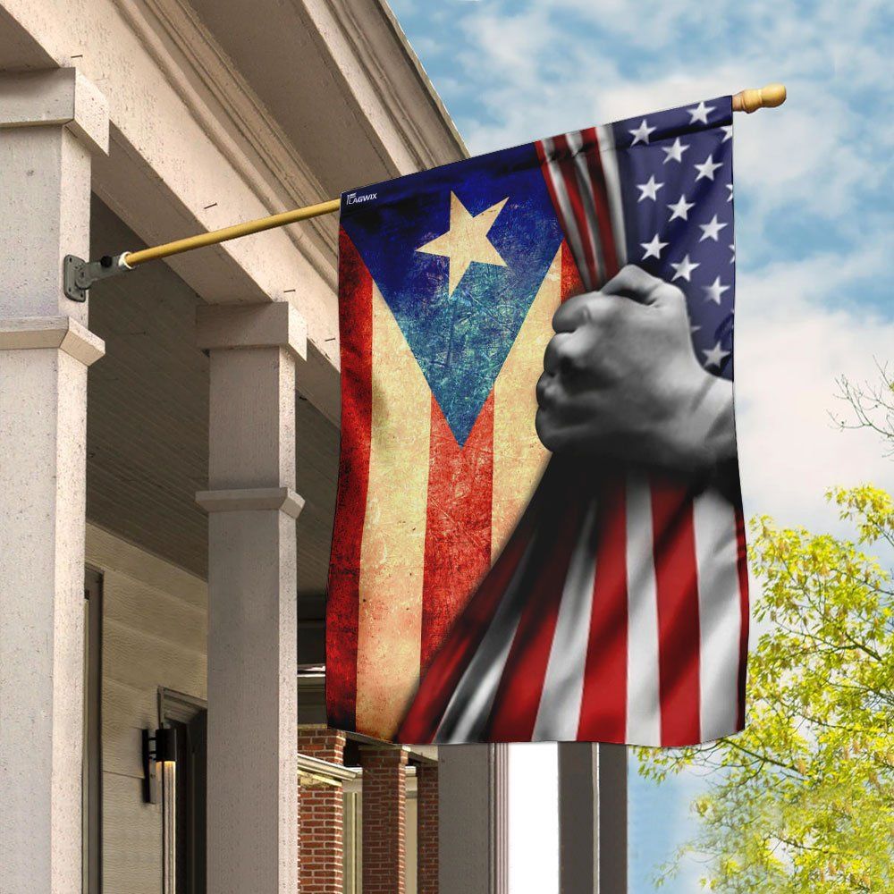 Puerto Rican American Flag Tattoos: Meaning & Designs
