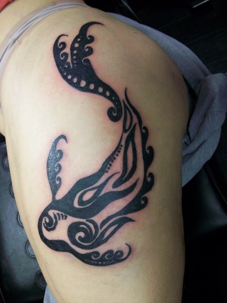 Redfish Tat Salt Water Fish Red Fish Tribal Tattoos Sleeve Tattoos Redfish Tat Salt Water Fish Red Fish Tribal Tattoos Sleeve Tattoos