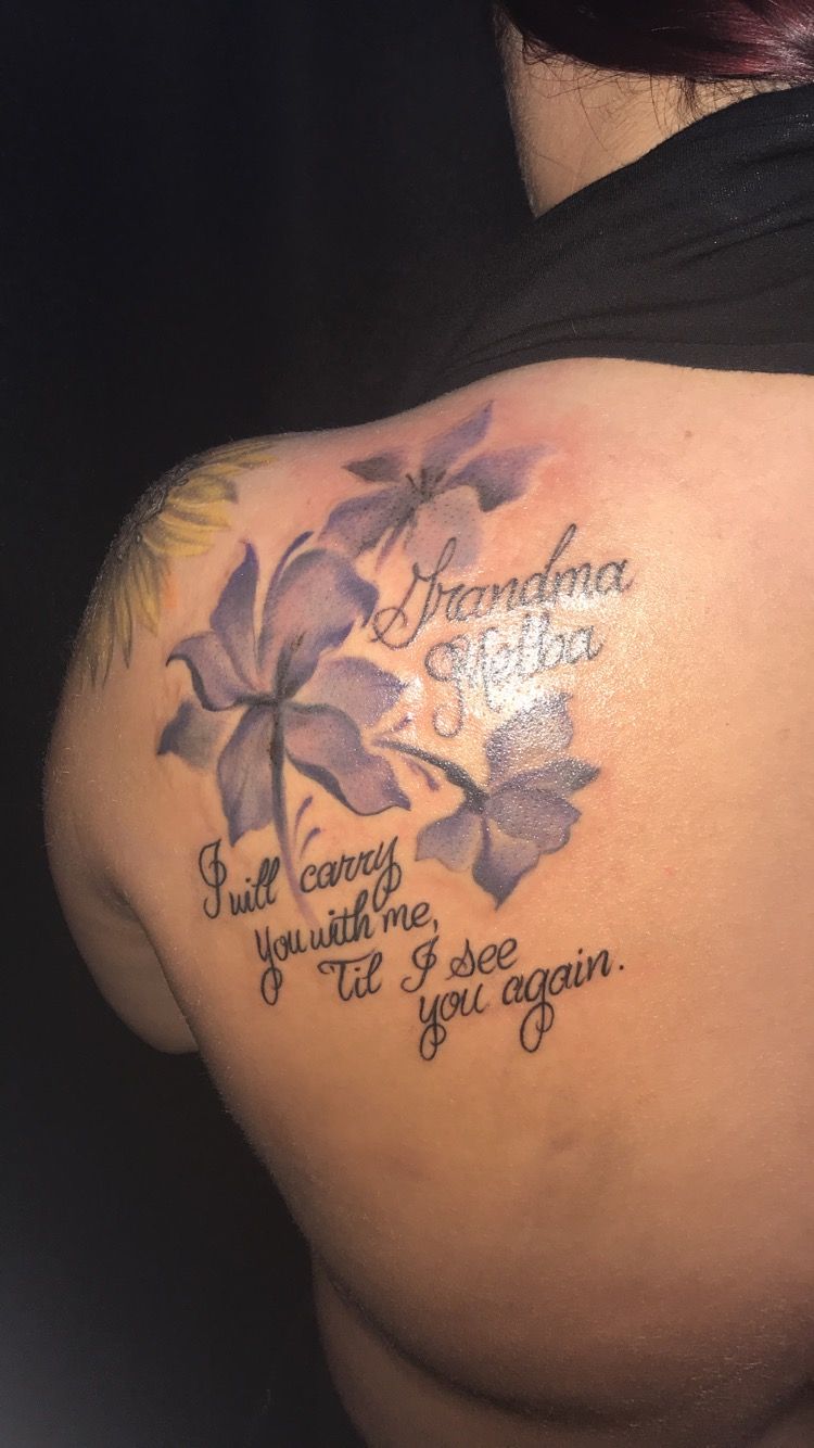 Rip Grandma Tattoos: Tiny Memorial Ideas