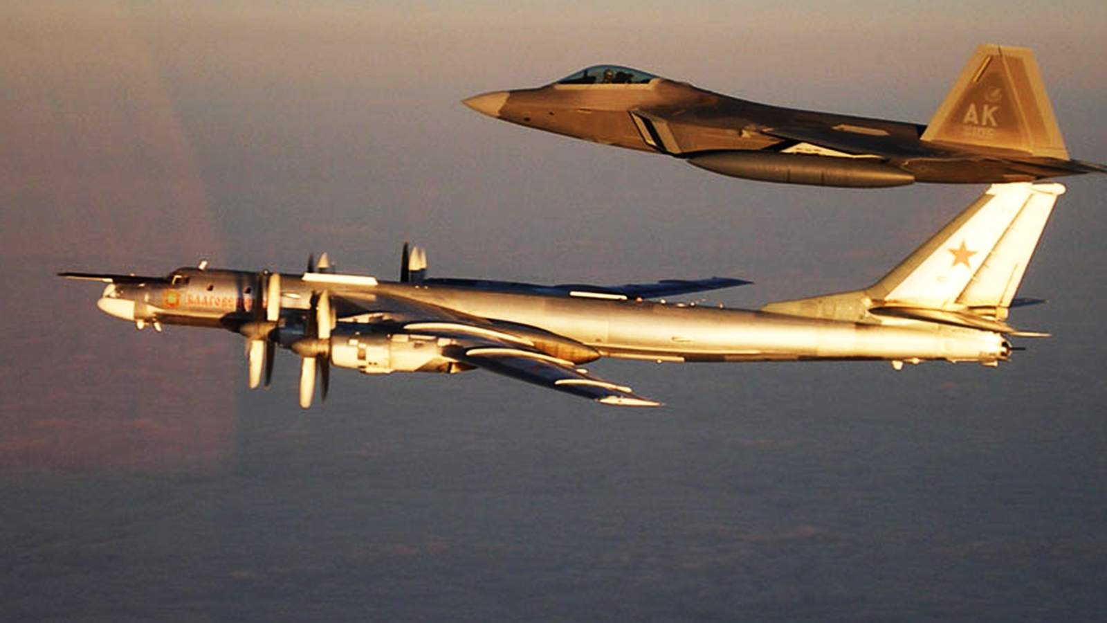 Russia Lifted Tu 95 Strategic Missile Bombers Into The Air Russia Lifted Tu 95 Strategic Missile Bombers Into The Air
