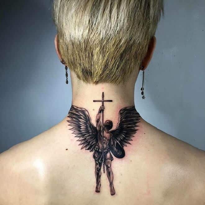 Saint Michael Tattoo: Powerful Archangel Design Ideas
