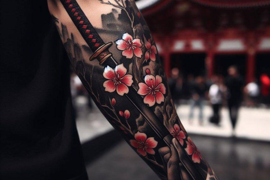 Samurai Sword Tattoo Samurai Sword Tattoo