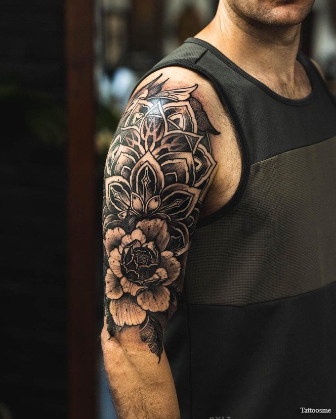 Shoulder Half Sleeve Tattoo Ideas For Men Photos Shoulder Half Sleeve Tattoo Ideas For Men Photos