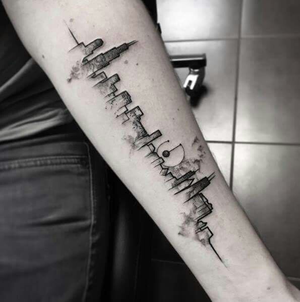 Skyline Tattoo Designs Ideas And Meaning Tattoos For You Skyline Tattoo Designs Ideas And Meaning Tattoos For You