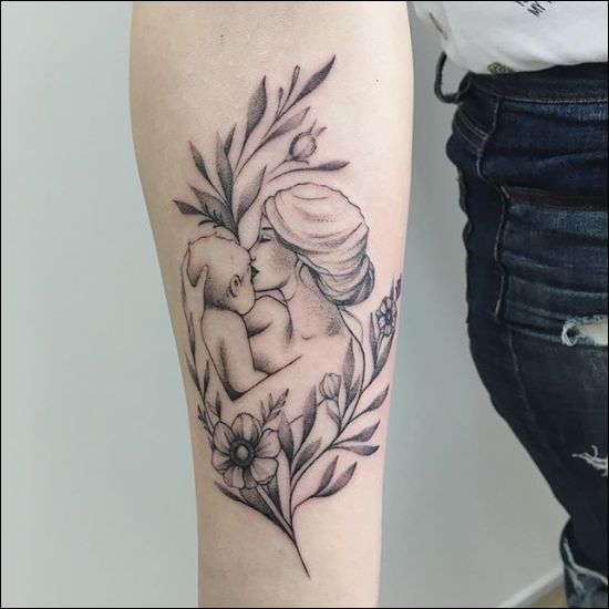 Matching Mother-Son Tattoos: Unique Bonding Ideas