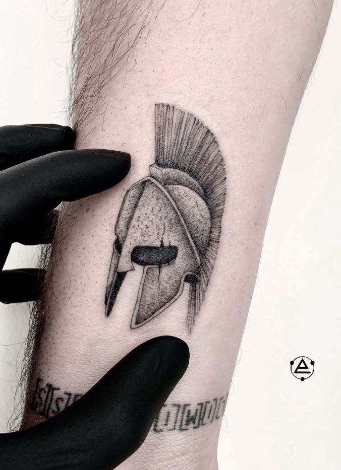 Spartan Helmet Tattoo: Bold Design Ideas & Inspiration