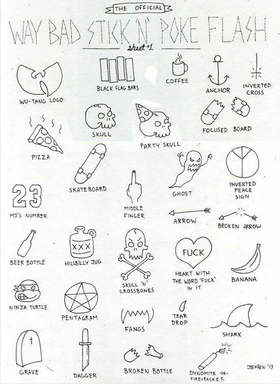 Stick and Poke Tattoo Ideas: Creative DIY Designs
